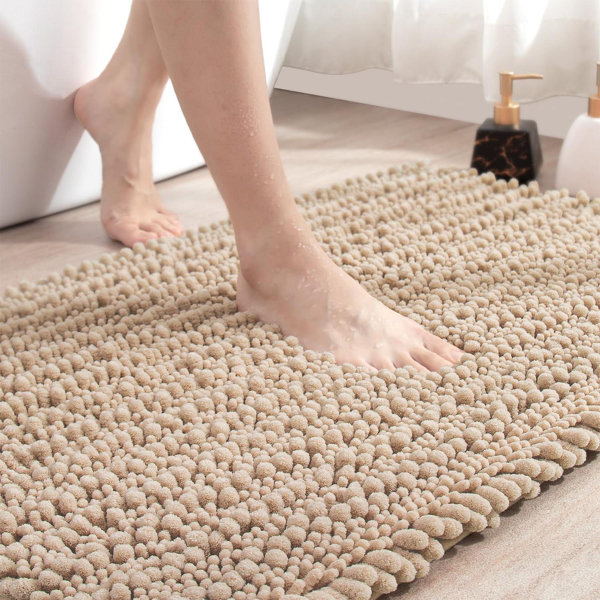 Latitude Run® Kamorie Solid Color Bath Mat Wayfair